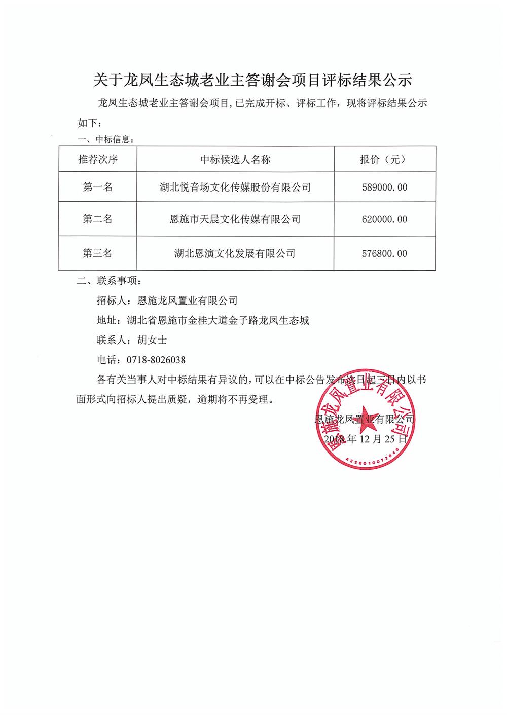 关于龙凤生态城老业主答谢会项目评标结果公示.jpg